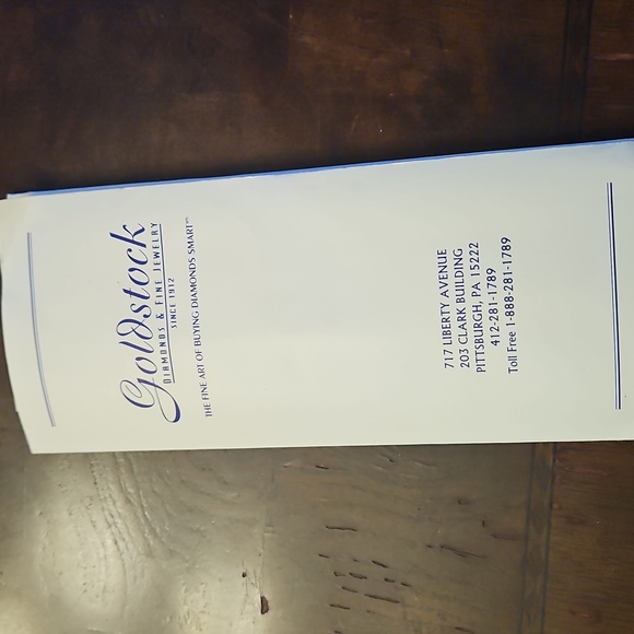 Women's 14 kt White Gold London Blue Topaz & Diamond Ring - Picture 8 of 10